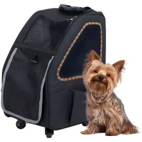 Petique in 1 Pet Carrier for Dogs Cats and Small Animals Sunset Strip